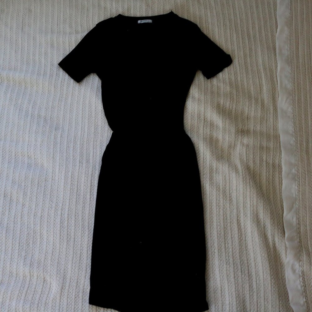 Velvet Long Black Dress